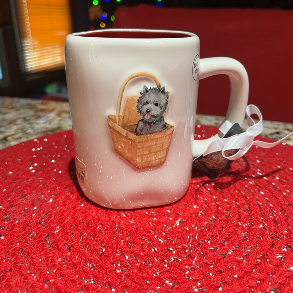 Rae Dunn Wizard of OZ Toto Double sided Mug NWT